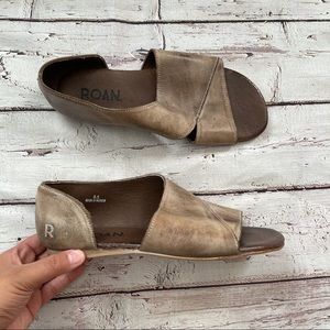 Roan Irie asymmetrical Leather flat sandals